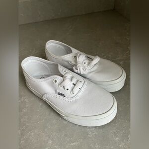VANS toddler size 12 canvas shoes